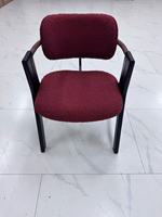 Chaise de salle à manger au design nordique moderne, structure en bois massif, fauteuil ergonomique, chaise en tissu Teddy durable pour meubles de salle à manger