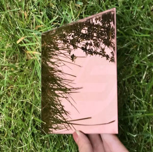 Gold Edelstahl bleche 4x8 ft 20 Gauge 201 304 430 0,8mm Ba Bright 8k Spiegel Edelstahl blech platte - Product Image 4