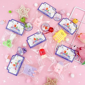 CHENXI <b>Mini</b> Taba Pencil <b>Notebook</b> Squishy Pendant Sueeze Toy Kawaii Sensory Fidget Squeeze Toy Stress Relief Toy - Product Image 1