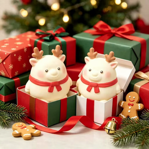 Juguetes Blandos Navideños Jumbo al por Mayor, Juguete Sensorial de Reno Gigante para Apretar, Juguetes Antiestrés para Niños, Regalos para Fiestas Navideñas - Product Image 1
