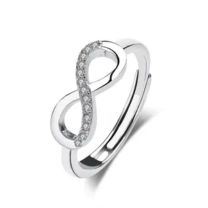 925 sterling zilveren sieraden vrouwen infinity ring