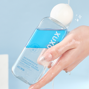 Oem Cleaning Water XUXU <span class=keywords><strong>Eau</strong></span> démaquillante douce et non irritante pour les yeux, les lèvres et le visage 3-en-1 Biphasé <span class=keywords><strong>Eau</strong></span> démaquillante OEM/Marque distributeur - Product Image 4