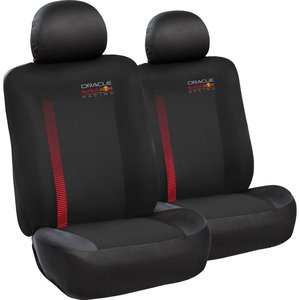 Set coprisedili 6 pezzi Powerbar nero/rosso - Product Image 1