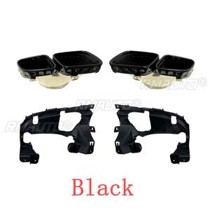 Tuyau d'échappement arrière de voiture pour Mercedes-Benz GLE53 GLE63 AMG W167 2020-2022 en acier inoxydable à quatre sorties - Product Image 2