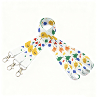 <strong>Best</strong> <strong>Selling</strong> High Quality <strong>Custom</strong> Logo Polyester Smooth Sublimation Smooth <strong>Lanyard</strong> for Promotion Gifts