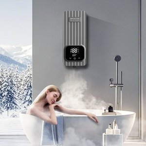 Chauffe-eau compact sans réservoir pour la maison, 220V-240V, montage mural, utilisation en cuisine, avec télécommande intelligente, chauffage instantané de l'eau - Product Image 4