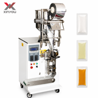 Machine de remplissage et d'emballage verticale électrique XINYOU pour sachets de liquides, crèmes cosmétiques, miel, huile, sachets en plastique
