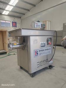 מטחנת בשר חשמלית מסגסוגת פלדה מסחרית חדשה של RuiCheng, 220V, מכונת נקניקיות, רב תכליתית לירקות ובשר, 2.2-3 קילוואט, 500 ק\\\"ג/שעה - Product Image 5