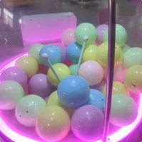 Nouvelles capsules rondes en plastique vides de 28 mm, 32 mm, 38 mm, 45 mm, pour distributeurs automatiques de jouets Gachapon, idéales pour les cadeaux de fête pour enfants