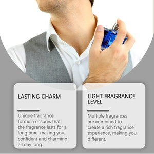 Parfum pour homme en gros, longue tenue, boisé, parfum de whisky, spray, fragrance envoûtante, neutraliseur d'odeurs, soin du visage, 50ml - Product Image 3