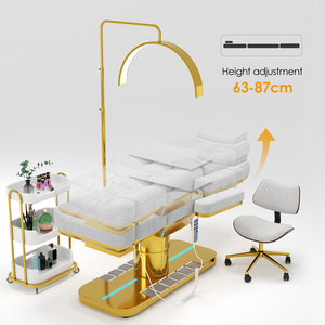 เตียงเสริมความงามไฟฟ้า 3 มอเตอร์ รุ่นใหม่ สำหรับโรงพยาบาล สปา ทำเล็บ ต่อขนตา นวด พับได้ พกพาสะดวก ใช้ในเชิงพาณิชย์ - Product Image 6