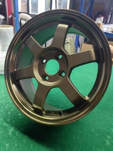 ล้อแม็กซ์ TE37 สีบรอนซ์ ลายหลายก้าน ขนาด 17*8 18*10 16 17 18 นิ้ว 5x112 5x114.3 PCD สำหรับรถยนต์นั่งส่วนบุคคล - Product Image 2