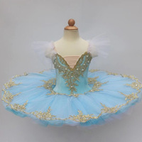 Tutu de ballet professionnel Swan Lake pour enfant, costume de danse pour ballerine, robe de tutu de ballet, 7 couleurs