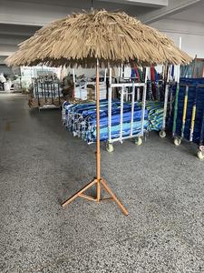 1.6 à 3m <span class=keywords><strong>parasol</strong></span> de jardin <span class=keywords><strong>parasol</strong></span> de style hawaïen <span class=keywords><strong>parasol</strong></span> de plage pliable avec paille <span class=keywords><strong>raphia</strong></span> herbe extérieure - Product Image 6