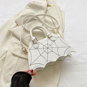 Bolso de Hombro Cruzado de Piel Sintética Gótico para Mujer, Diseño de Murciélago, Personalizado, para Halloween, de Moda, Venta Caliente - Product Image 5