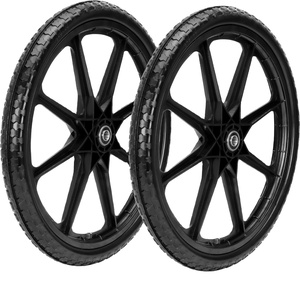 Roue et <span class=keywords><strong>pneu</strong></span> anti-crevaison de 20 pouces - Roues pour chariot à main, chariot de jardin et remorque de chariot à main - Product Image 1