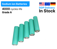 Cellules de batterie d'ion de Na de cylindre 40140 3.1V 15Ah batterie d'ion de Na de sodium pour le scooter de moto