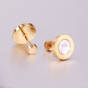 ต่างหูแบบติดหู Ason ปี 2020 ทำจากสแตนเลส ดีไซน์สวยงามสำหรับผู้หญิงและเด็กผู้หญิง ราคาขายส่ง ต่างหูแบบติดหูชุบทอง 18k - Product Image 3