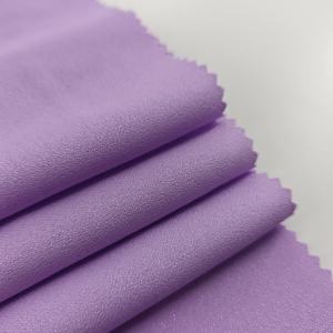 Tessuto di Alta Qualità 95% Poliestere 5% <span class=keywords><strong>Spandex</strong></span> 110GSM 100D 150cm Tessuto Elasticizzato in Poliestere <span class=keywords><strong>Spandex</strong></span> per Top Casual e Magliette - Product Image 4