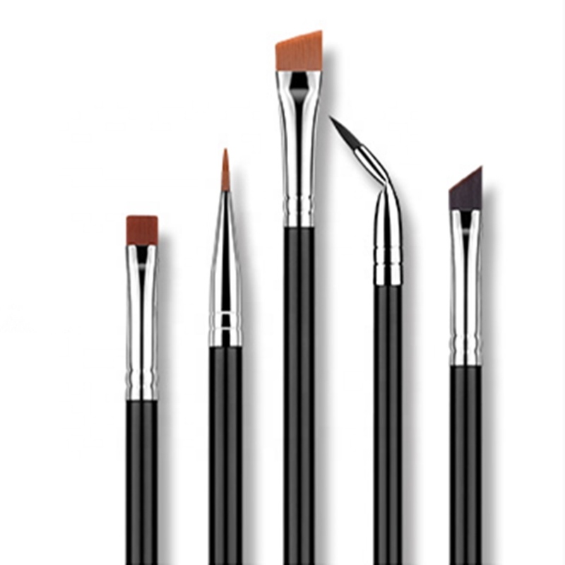 High Quality Professional 5pcs Eye Brow Liner Makeup Brushes Set Full Style Private Logo