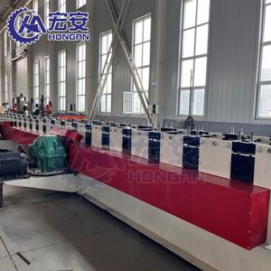 Máquina Formadora de Acero Totalmente Automática HAUAN con Motor y Caja de Cambios para Riel de Puerta Industrial - Hebei 380V, 3 Años de Garantía - Product Image 3