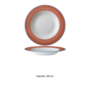 Bol à pâtes Calypso Coral 30,5 cm Corona - Product Image 3