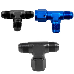 Conector en T HaoFa Racing Tipo T de Aleación de Aluminio AN, Adaptador Reductor de Tubería de Aceite para Modificación de Automóviles - Product Image 2
