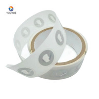 Etiqueta Mini RFID Youyue con UID Modificable 213, 25 mm de Diámetro, 13.56 MHz, Etiqueta NFC Adhesiva