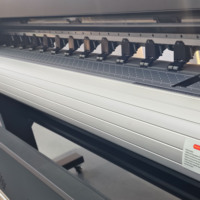 Impresora digital de rollo a rollo automática de 1.8M de alta calidad para cabezal I3200, tinta ecosolvente para lona flexible de PVC