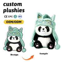 Boneka Maskot Custom Karakter Hijau Lucu, Boneka Isi Lembut, Pabrik OEM, Mainan Promosi untuk Hadiah Bisnis