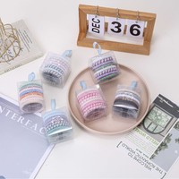 Set di 8 Elastici per Capelli Intrecciati in Confezione Regalo, Morbidi ed Elastici, Antiscivolo, per Donne