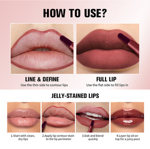 Private Logo Matte Waterproof Liquid <b>Lip</b> Liner Lipliner Stain 8 colors OEM/ODM Service - Product Image 6