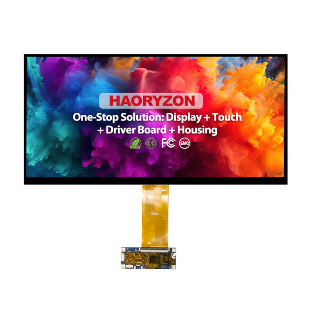 HAORYZON 11.7Inch 1768x828 Custom LCD Module TFT LCD Display Ultra Wide HMI Touch Panel for Automotive Display