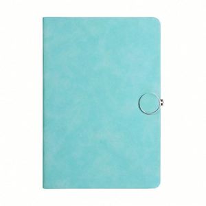 A5 Plastic <b>Diary</b> Hard Cover <b>Notebook</b> Magnetic Buckle for Students Waterproof Customizable LOGO Business Style Promotional Silk - Product Image 1