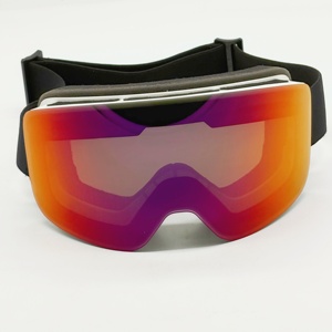 Occhiali da Sci <span class=keywords><strong>100</strong></span> Brand con Doppio Strato Antiappannamento, Specchio HD per Alpinismo, Nuovo Modello in Materiale PC, Taglia Unica - Product Image 2