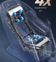 C39 lujo portátil AI Smart Home silla de masaje plegable de gama alta 3D gravedad cero cuerpo completo Spa Dual Core eléctrico AI Smart Heat
