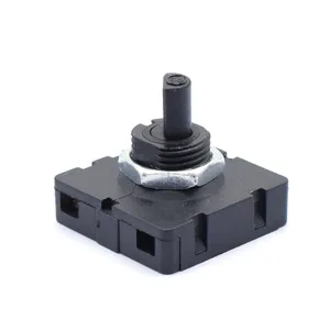 one-stop purchase provide 2/3 position directions switch 10A 250V twist/rotary/switch RV009-2 support customization