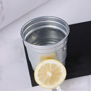 งานปาร์ตี้แบบใช้แล้วทิ้งเป็นมิตรกับสิ่งแวดล้อมวัสดุทำจากอลูมิเนียมบริสุทธิ์น้ำหนักเบาทนทานต่อสิ่งแวดล้อมผลิตจาก100% - Product Image 2