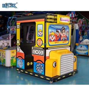 Parc d'attractions Machine de jeu à pièces Super <span class=keywords><strong>Bus</strong></span> Kiddie Ride Metal Plastic Kids Video Game - Product Image 4