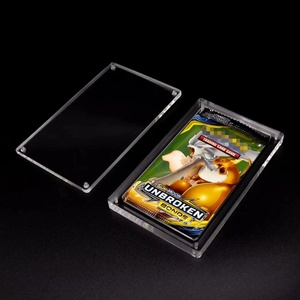Support de cartes de jeu premium en acrylique pour booster pack PTCG portable - Style moderne, cadre de présentation pour 1 booster pack, fonction de fixation par vis - Product Image 6
