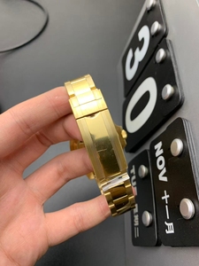 Reloj deportivo automático de lujo para hombre, de acero inoxidable, con zafiro, esfera grande de 41 mm, logotipo personalizado 904, resistente al agua para buceo - Product Image 5