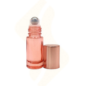 Bán Hot Rose Gold <span class=keywords><strong>Glass</strong></span> cuộn trên chai với Rose Gold cap Con lăn không gỉ cho mỹ phẩm hương thơm dầu nước hoa <span class=keywords><strong>5ml</strong></span> <span class=keywords><strong>10ml</strong></span> - Product Image 4