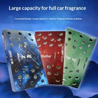 Parfum d'ambiance pour voiture en gros, longue durée, ornements, parfum solide caché, brique de parfum pour voiture, diffuseur de parfum à roseaux