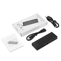 Box esterno in plastica per SSD M.2 NVMe SATA NGFF, doppio protocollo Gen 2 USB 3.0, adattatore per disco rigido esterno HDD UASP