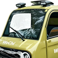 Véhicule de livraison express électrique de haute qualité et camionnette électrique à 2 places, adapté au transport commercial