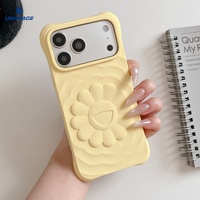 Coque de téléphone de luxe pour iPhone 15 Pro Max, coque pour iPhone 17 Pro Max, coque en silicone orange pour iPhone