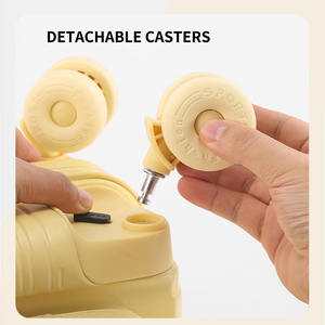 <span class=keywords><strong>Valise</strong></span> à roulettes légère et durable unisexe en polycarbonate, 18 pouces, avec poche frontale, verrou TSA, résistante à l'eau, bagage cabine - Product Image 3