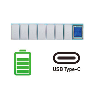 Oem 2025 zoomcare m0s 24 giờ đếm ngược <span class=keywords><strong>Pill</strong></span> Dispenser không có thiết lập yêu cầu thông minh điện tử 7 ngày <span class=keywords><strong>Pill</strong></span> hộp - Product Image 1