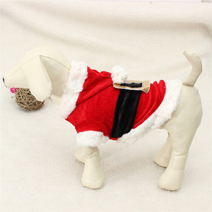 Vêtements de noël <span class=keywords><strong>pour</strong></span> <span class=keywords><strong>chien</strong></span>, motif père noël, offre spéciale - Product Image 6