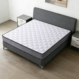 Colchón King Durable con resortes ensacados, ortopédico, transpirable, ecológico, de grado hospitalario, con tejido de algodón de punto, firmeza media - Product Image 1